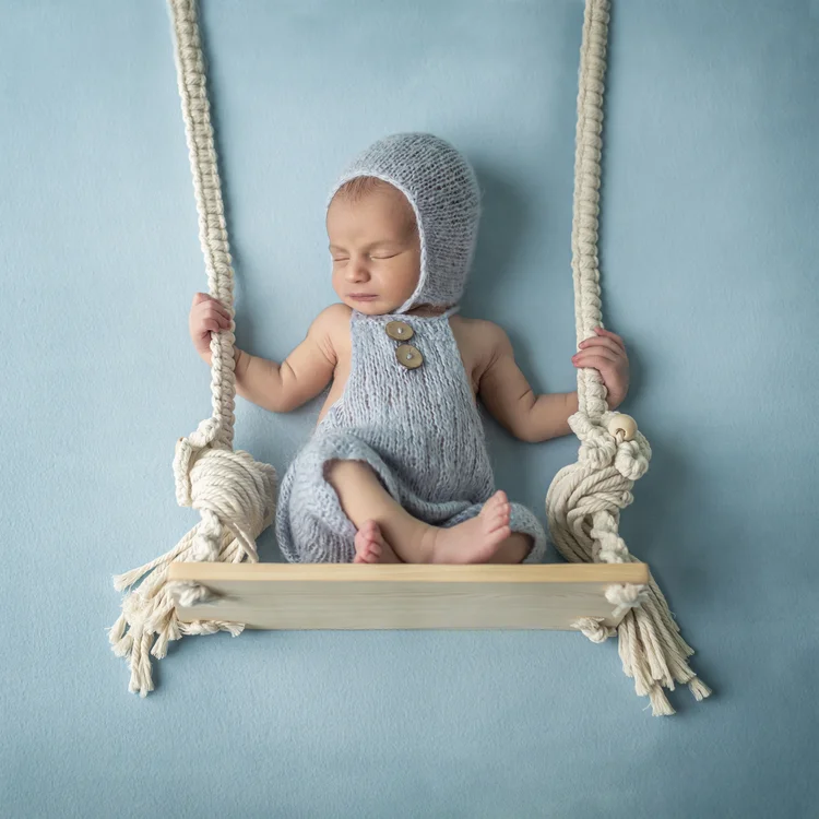 fotos originales de estudio para bebés de un año - Fotógrafo