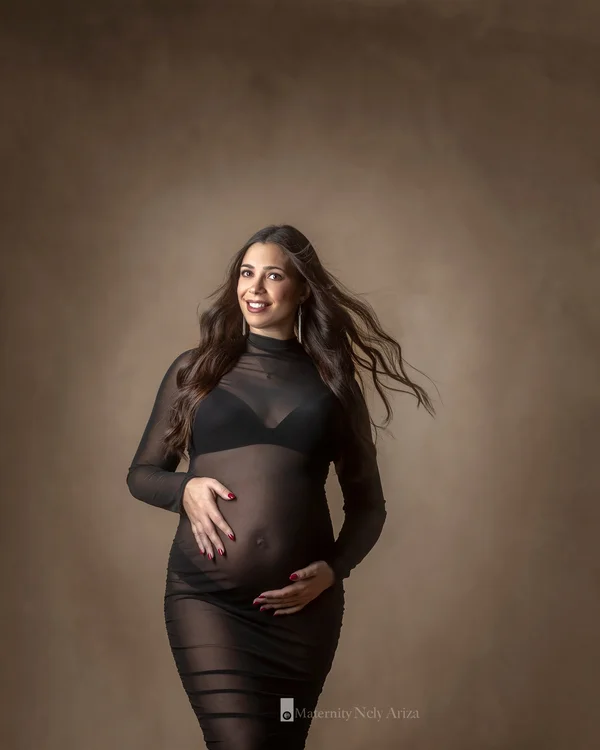 Fotografía de embarazo de 9 meses