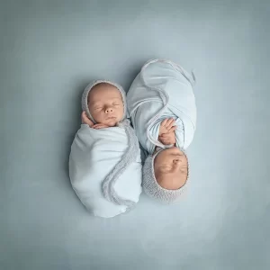 Fotografía bebé recién nacido - Fotos newborn gemelos