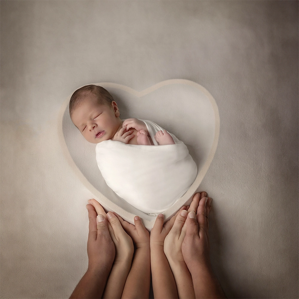 Fotografía bebé recién nacido - Fotos newborn Conil - Fotos Newborn con Papas